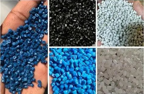Recycled circular plastics pallet